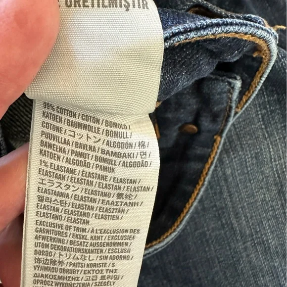 Abercrombie & Fitch Low Rise Bootcut Jeans, 6 Short - Picture 10 of 13